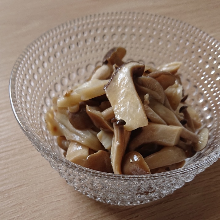 電子レンジで簡単!作り置き!たっぷりきのこのマリネ